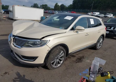 2016 Lincoln Mkx Reserve из США, поврежденный, VIN 2LMTJ8LP4GBL57708